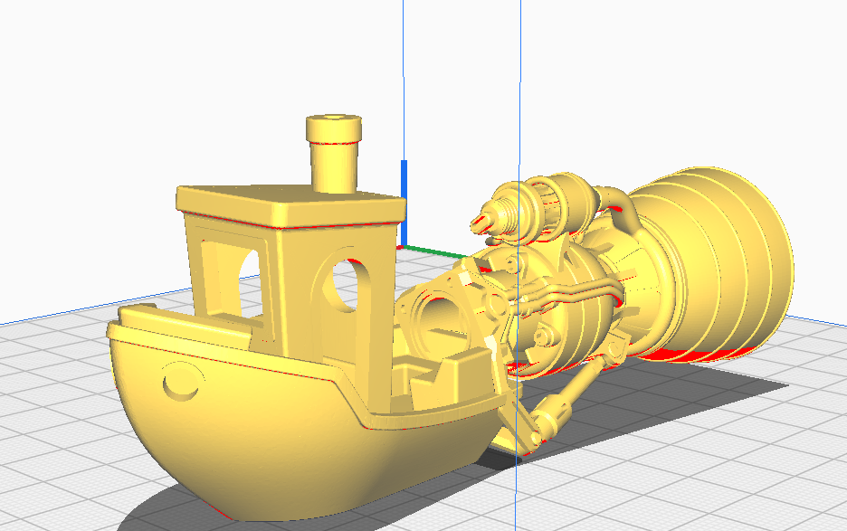 rocket benchy