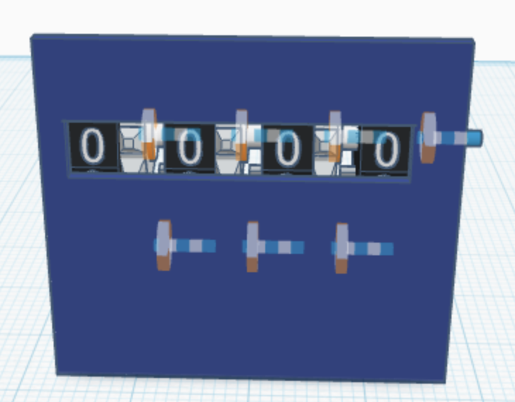 Clicky fidget meter