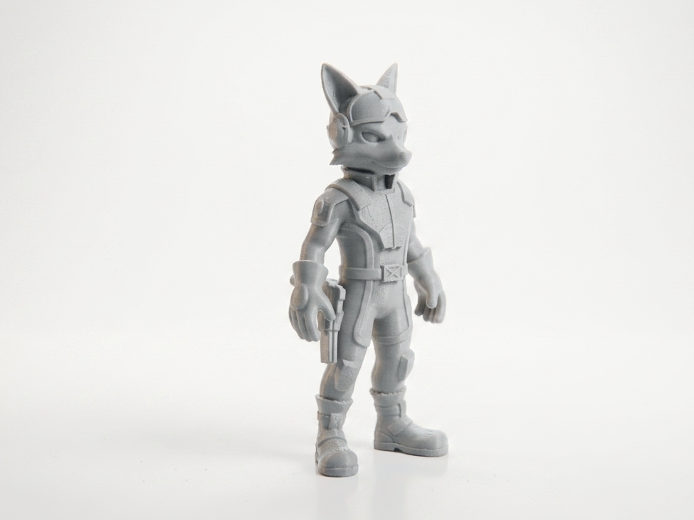 Fox McCloud Figurine Gaming 3D Printable