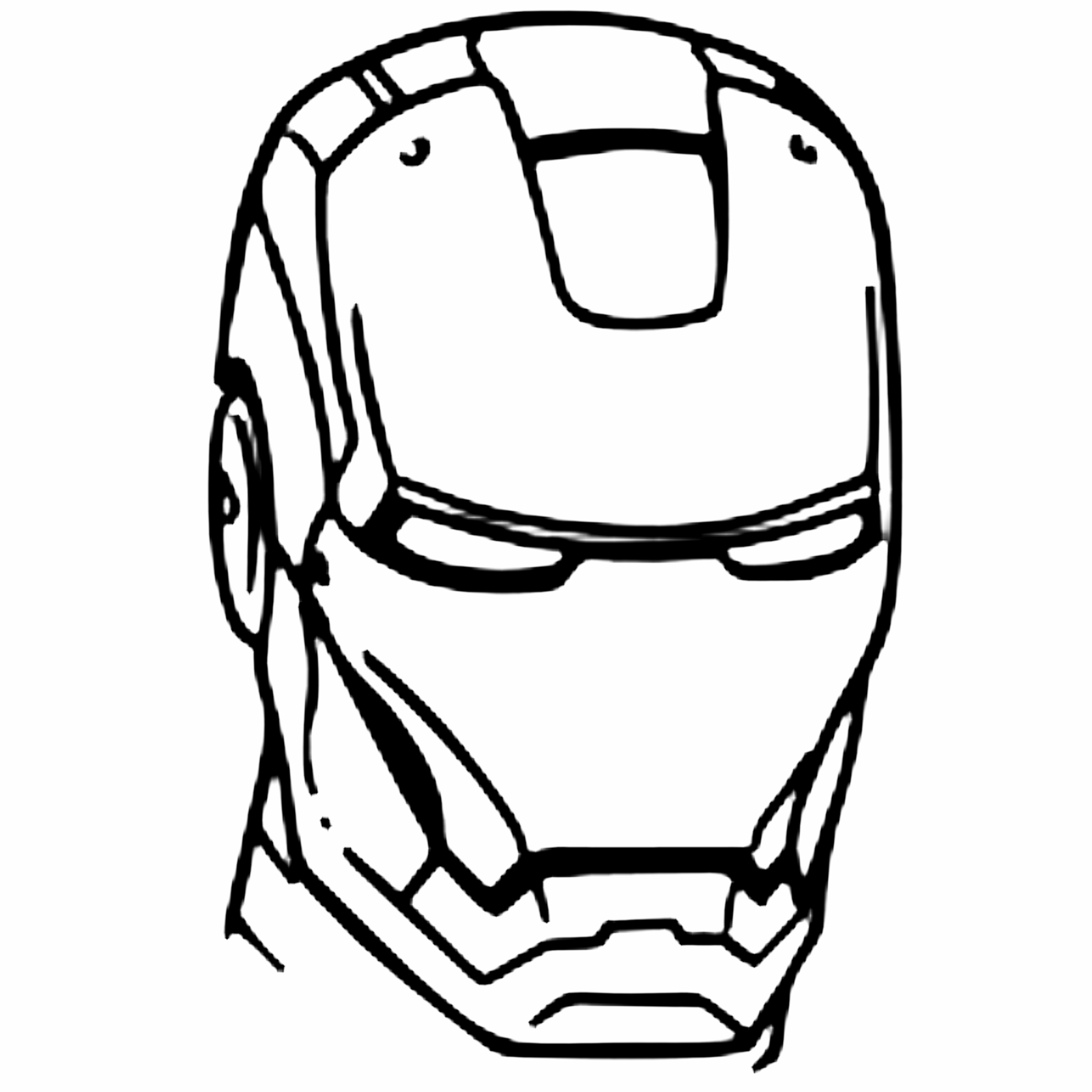 Iron man tile 200x200x4.5mm