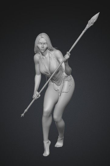 Silver Spear Valkyrie