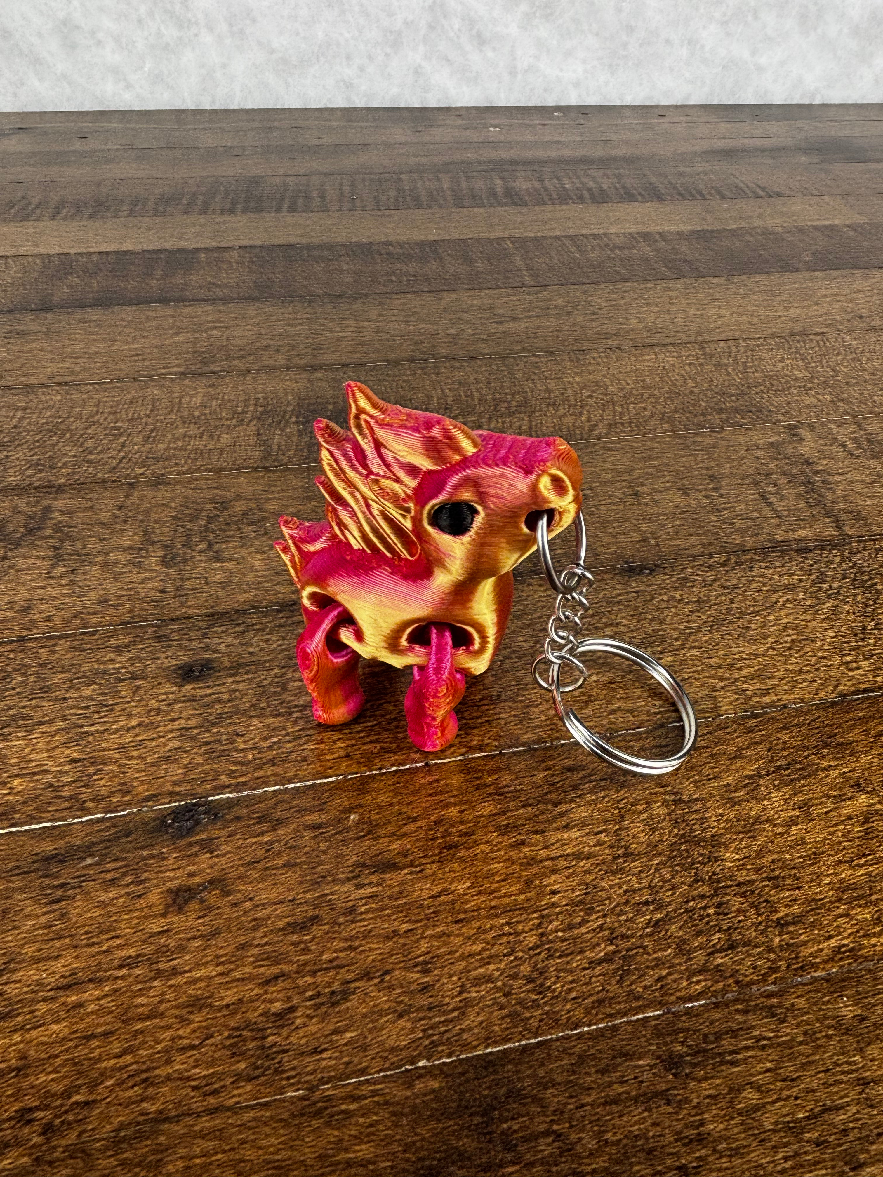 Fire Horse Keychain