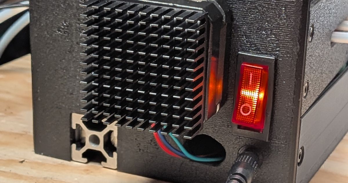HTLF barrel jack and power switch