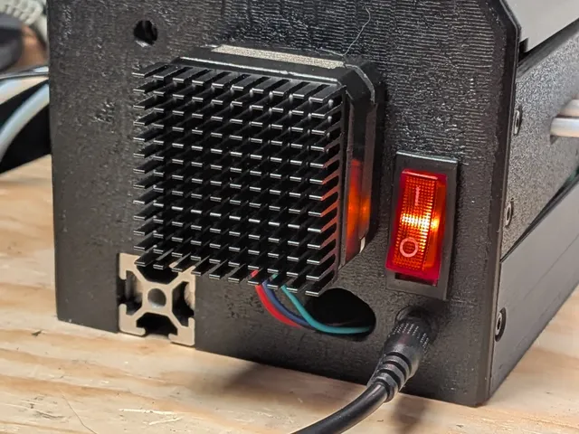 HTLF barrel jack and power switch
