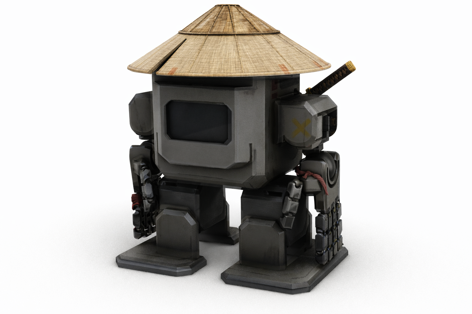 HPOtto Sarutobi Sasuke 3D model
