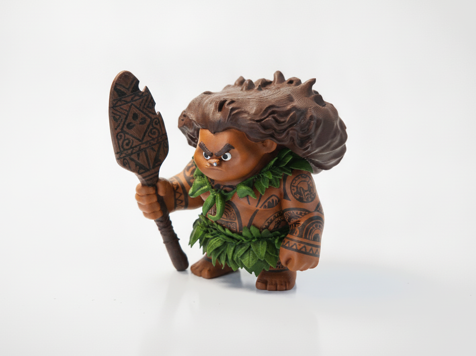 Maui Figurine Cartoons Animation 3D Printable