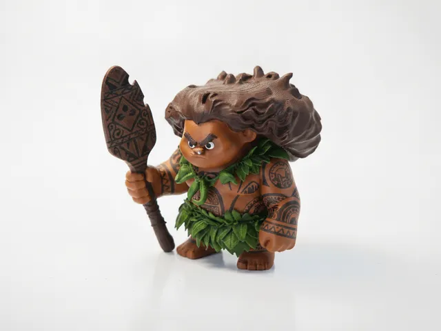 Maui Figurine Cartoons Animation 3D Printable