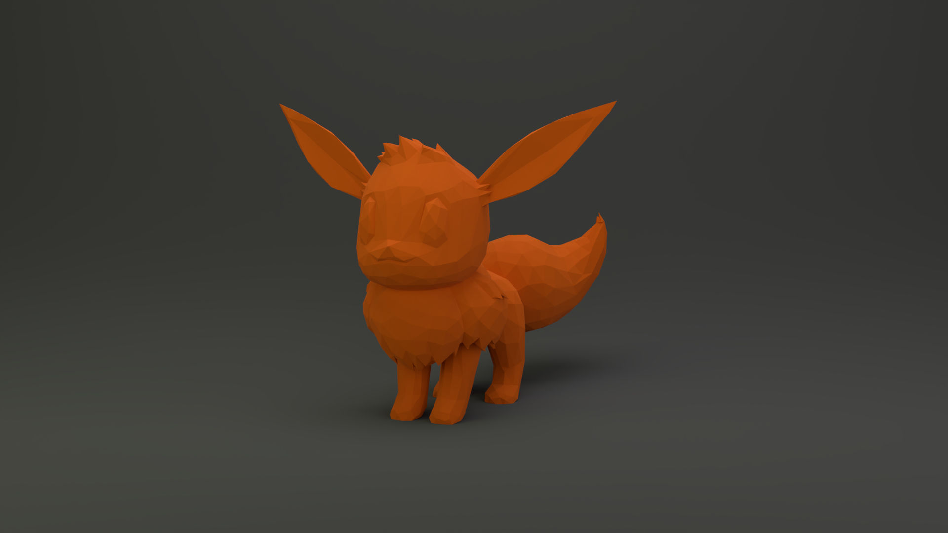 Eevee Low Poly