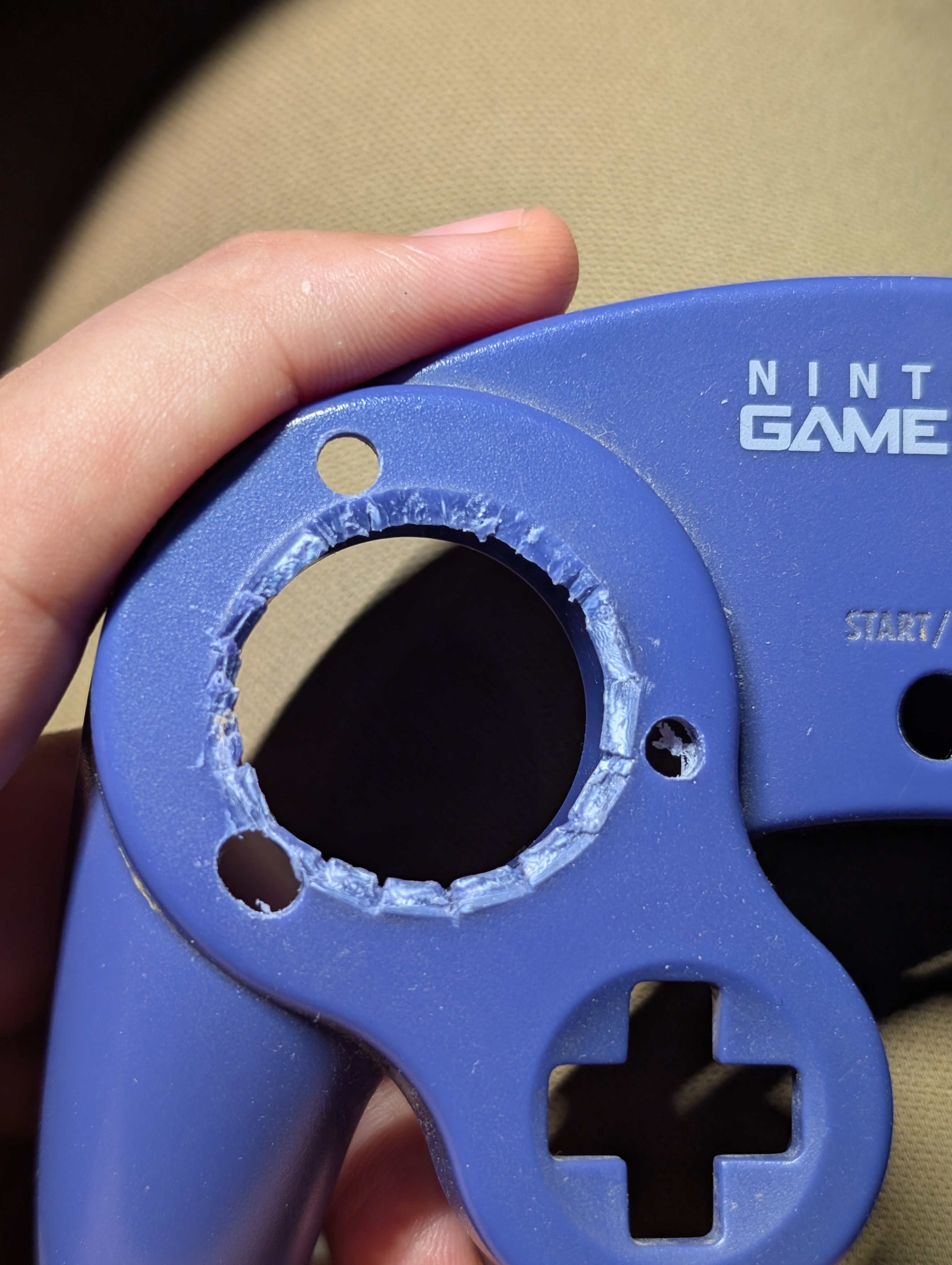 OEM Gamecube Controller Notched Gateplates — thumbnail 6