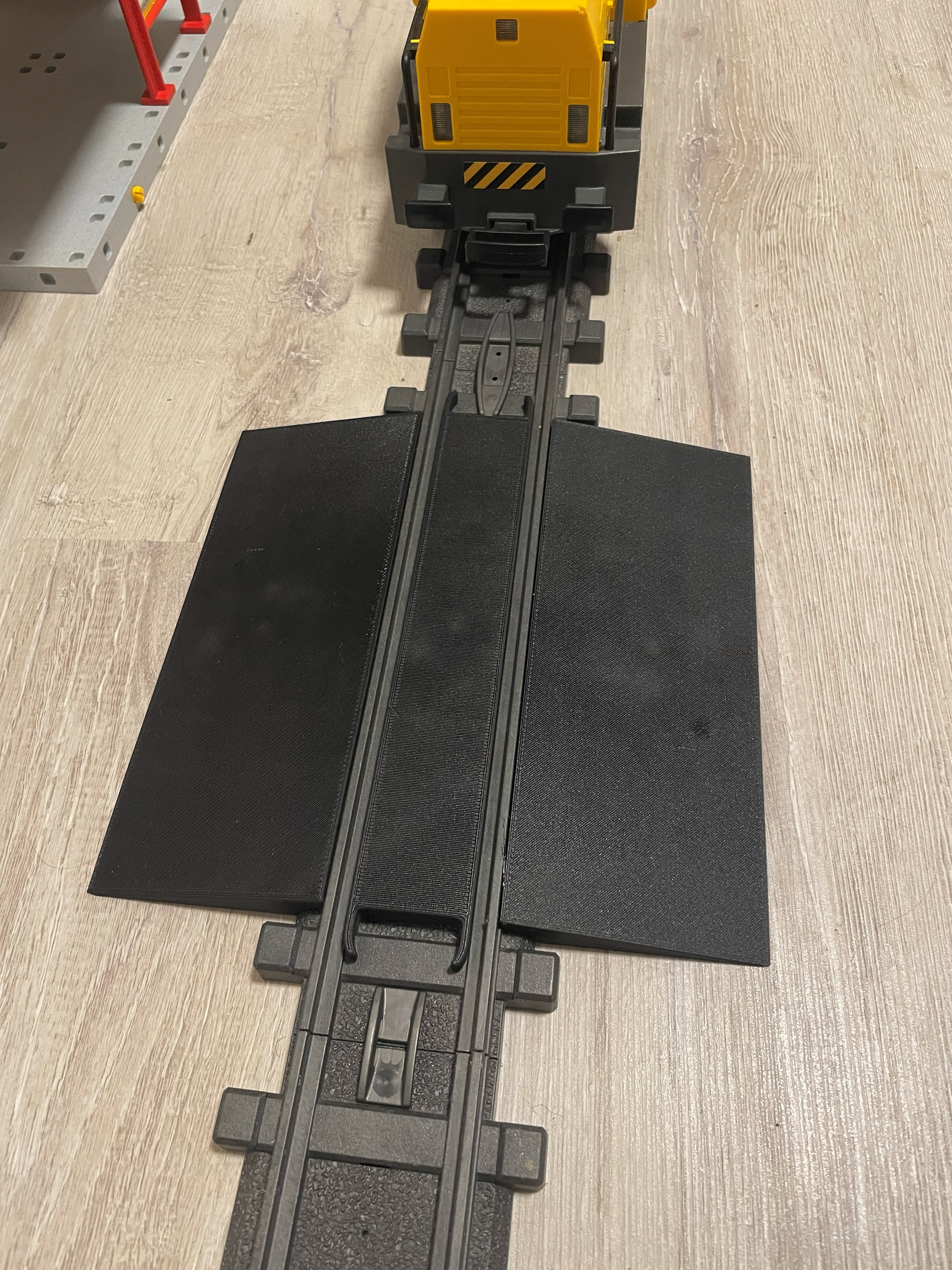 Rail crossing inlay for Playmobil Railway