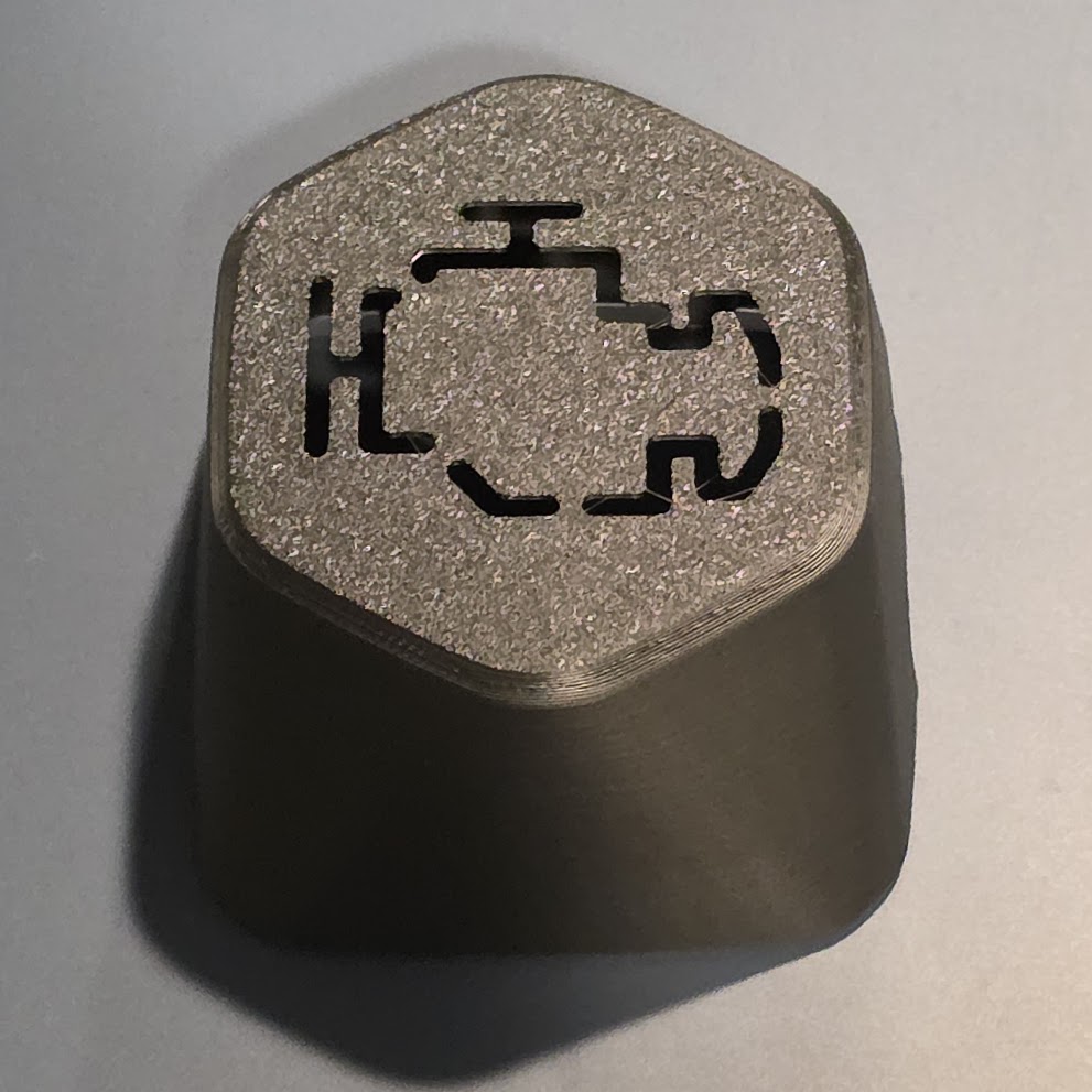 Cooler Master Elite Liquid External Cover - Check Engine Light