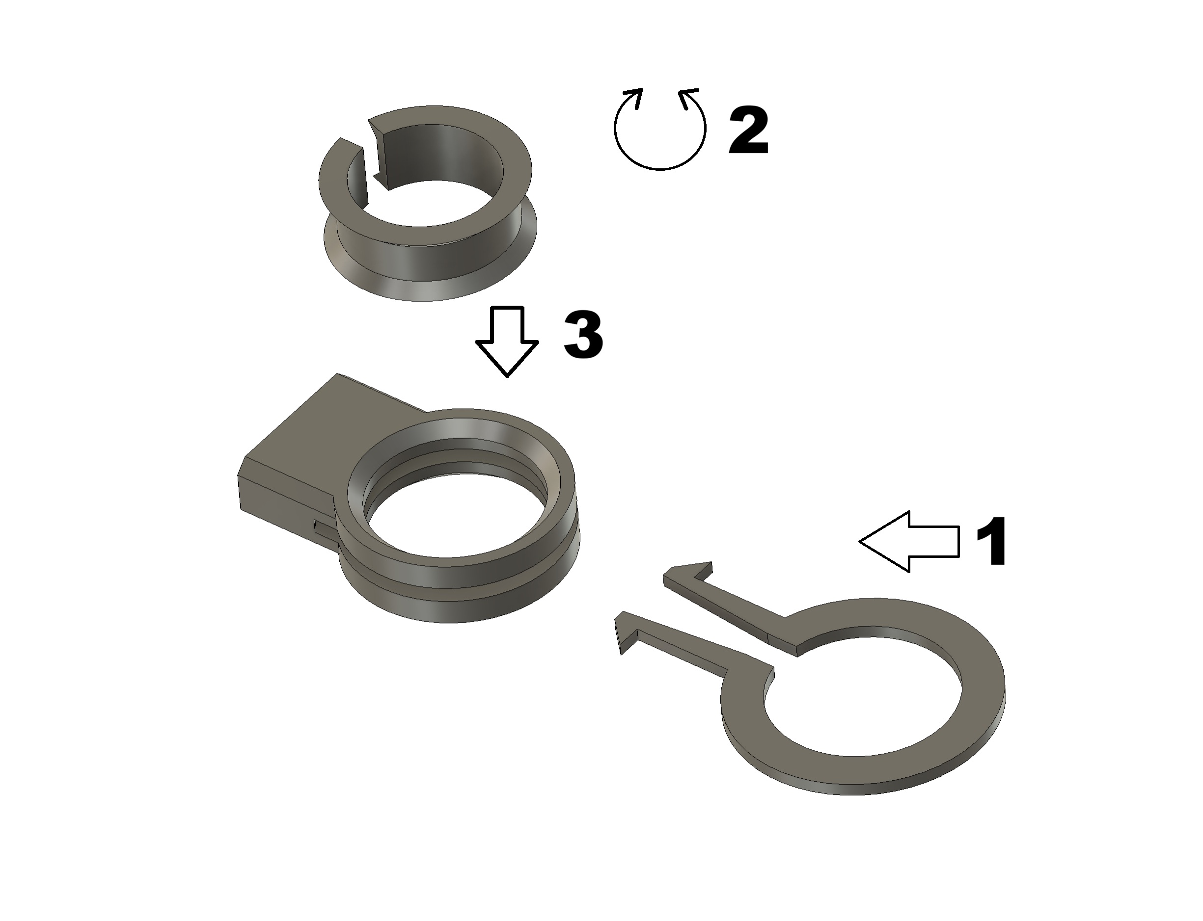 USB Security Insert Lock — miniatura 7