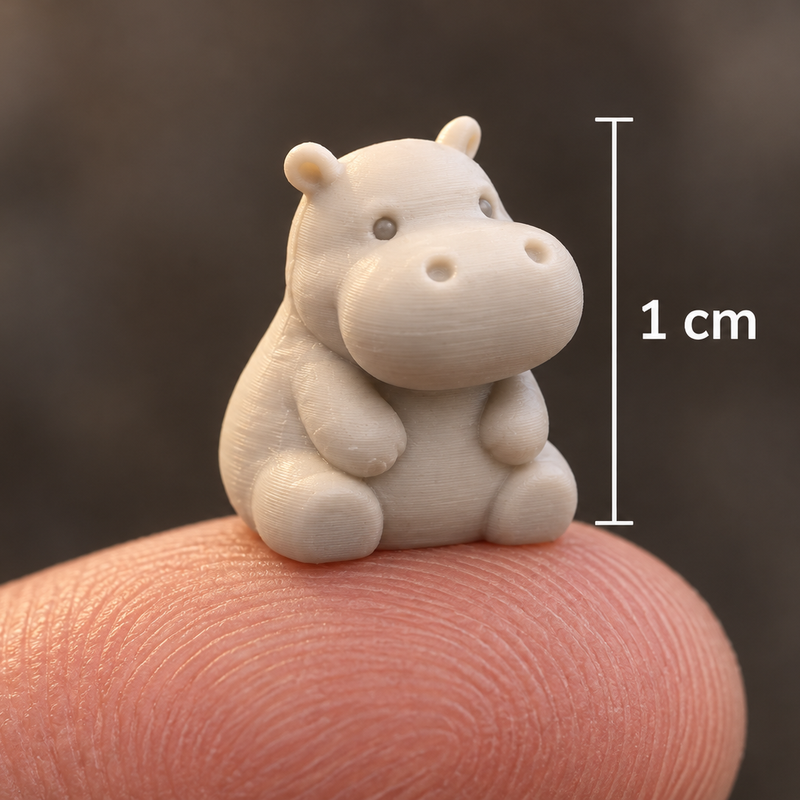 Mini Pocket Hippo - 10mm by Frozen 3d Studio | Download free STL model ...