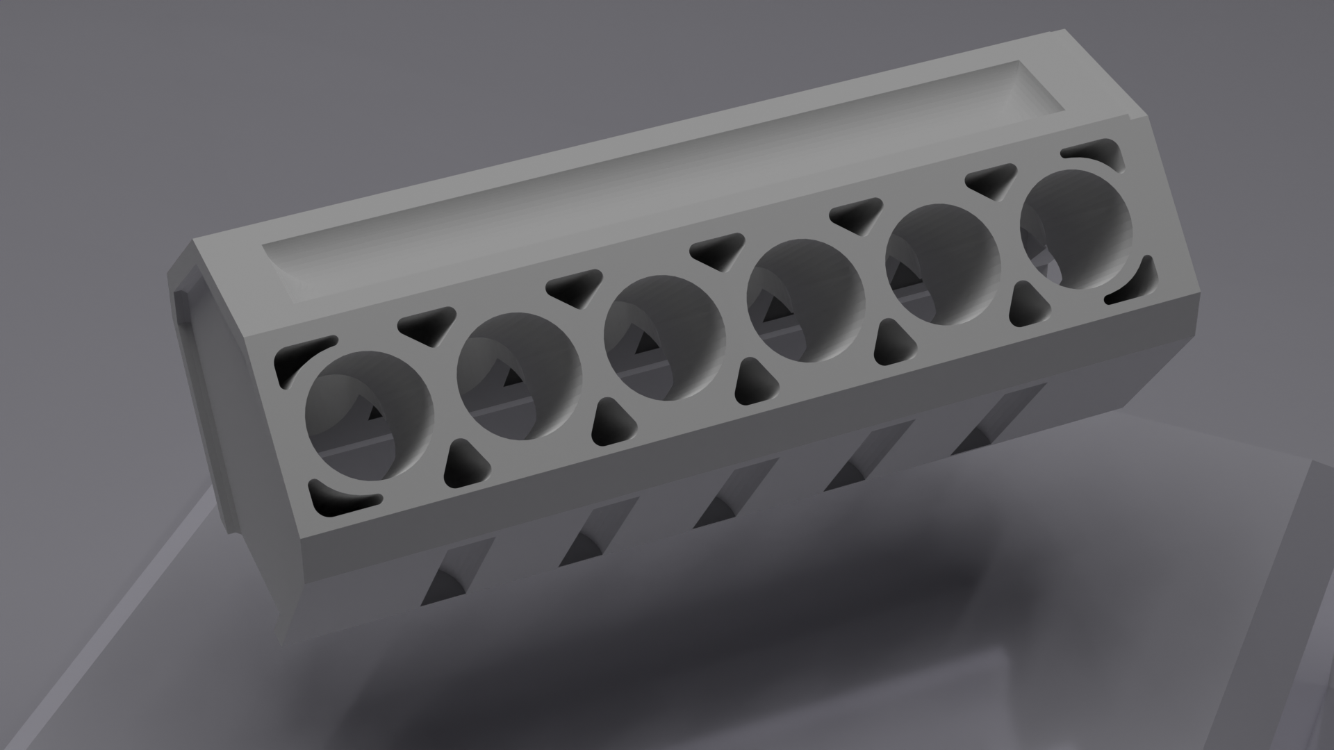 Miniatura 5 do modelo 3D V12 Engine Block