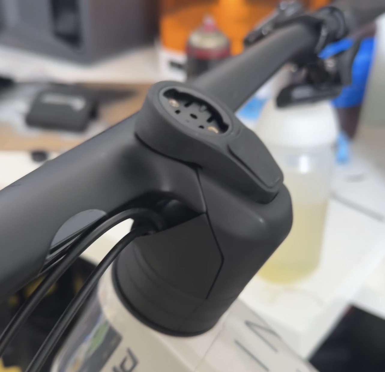 Garmin support for Syncross handlebar
