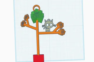 Cat in a tree