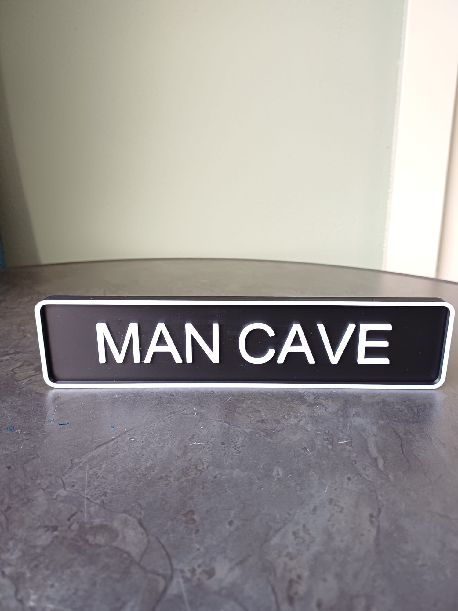 Man Cave Sign – Cool Garage & Home Decor