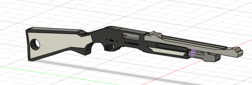 shotgun keyring