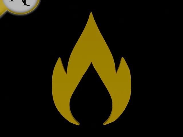 Simple Flame Symbol - 2D Art