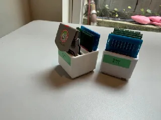 Gridfinity 1x1 industrial sewing needle organizer