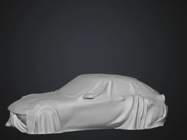 Car under cloth