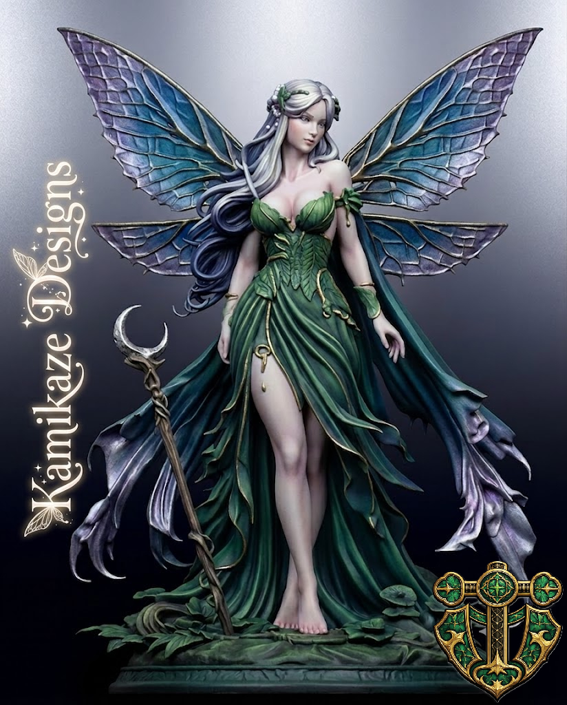Fairy Priestess Statue