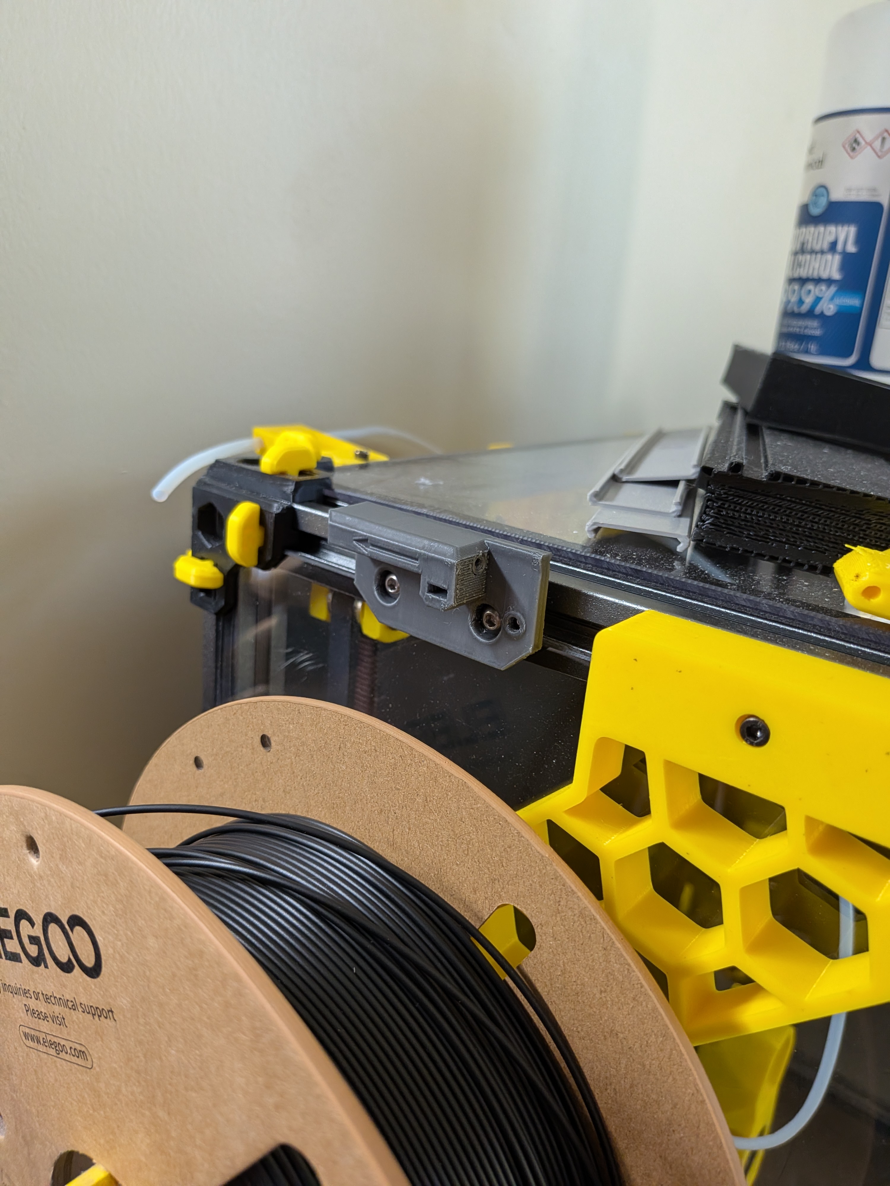 Super simple filament jam and presence sensor, base for Voron