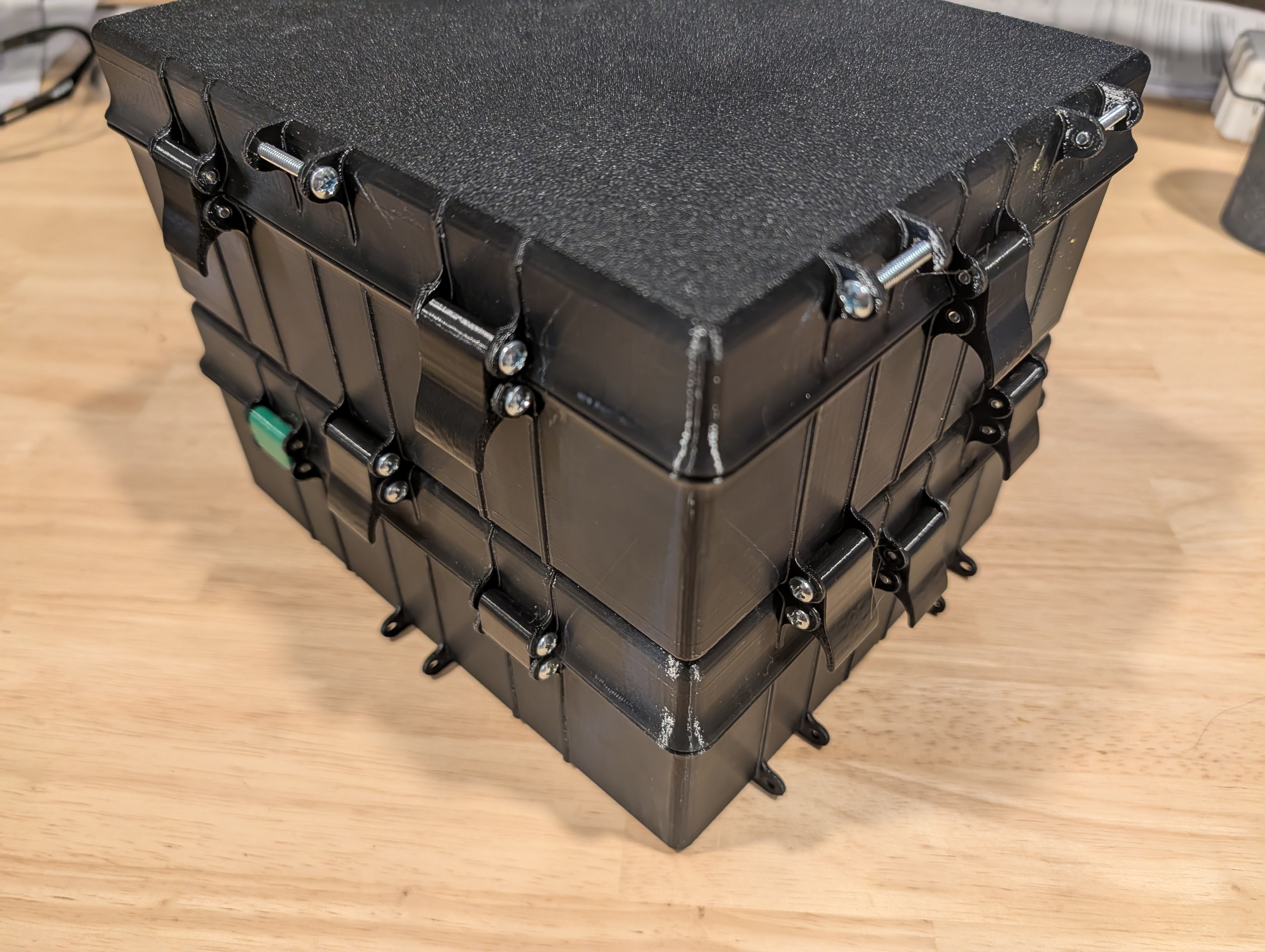 Heavy Duty Interlocking Storage System - Zodobox 3D model