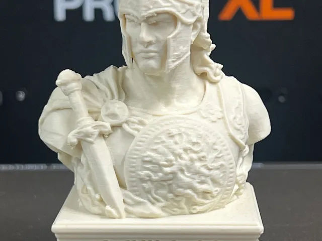 Achilles Bust – Greek Hero Warrior Statue STL