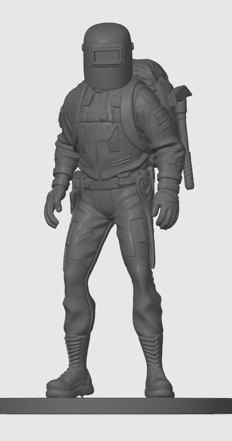 Project Zomboid Inspired Survivor Figurine 1
