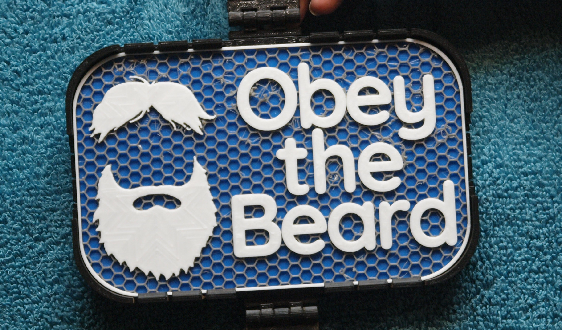 Obey the Beard sign