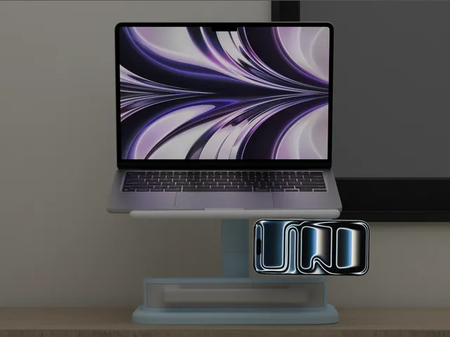 Multifunctual Laptop stand