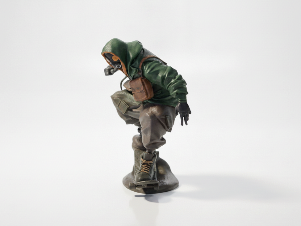 Skater Spiderman Figurine Marvel 3D Printable