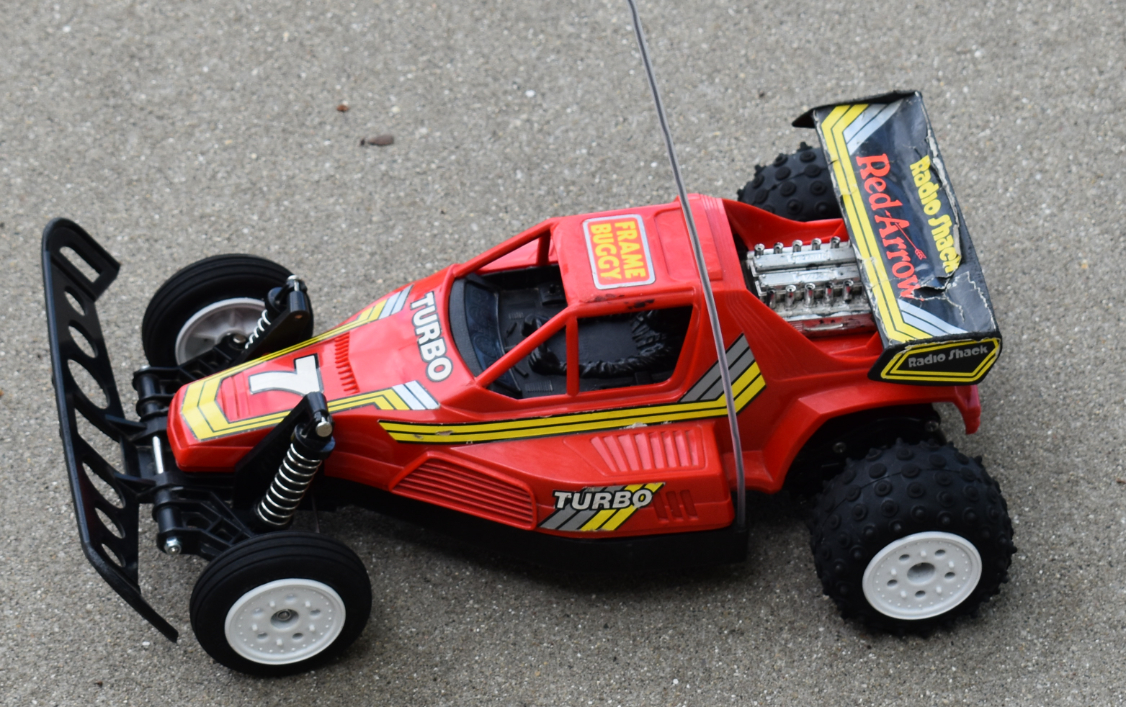 Radio Shack Red Arrow Buggy wheel set — miniatura 2