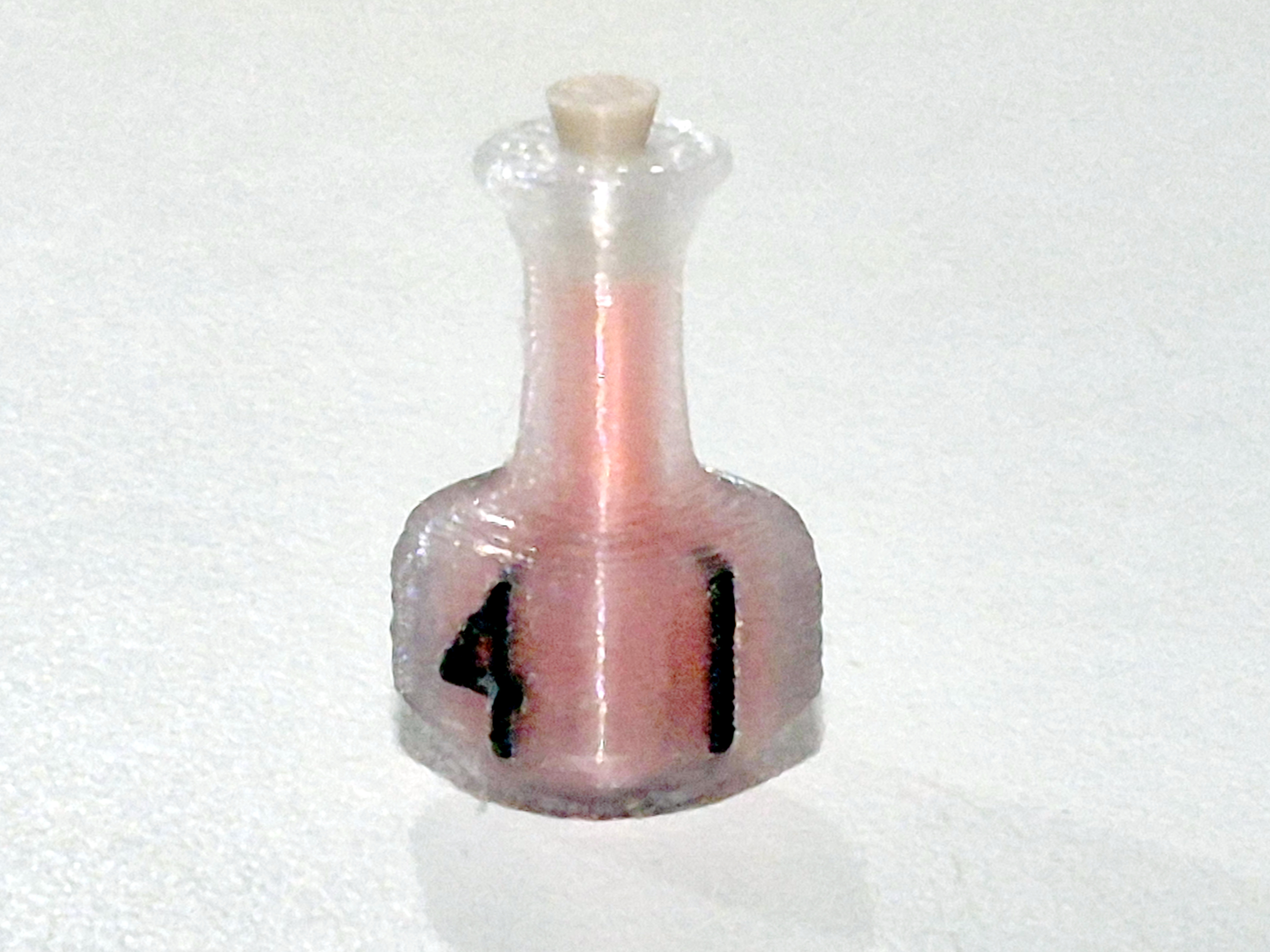Absurdly Well-balanced D4 Health Potion - alternative to tetrahedron, bone dice, two-sided, or Arch'd4