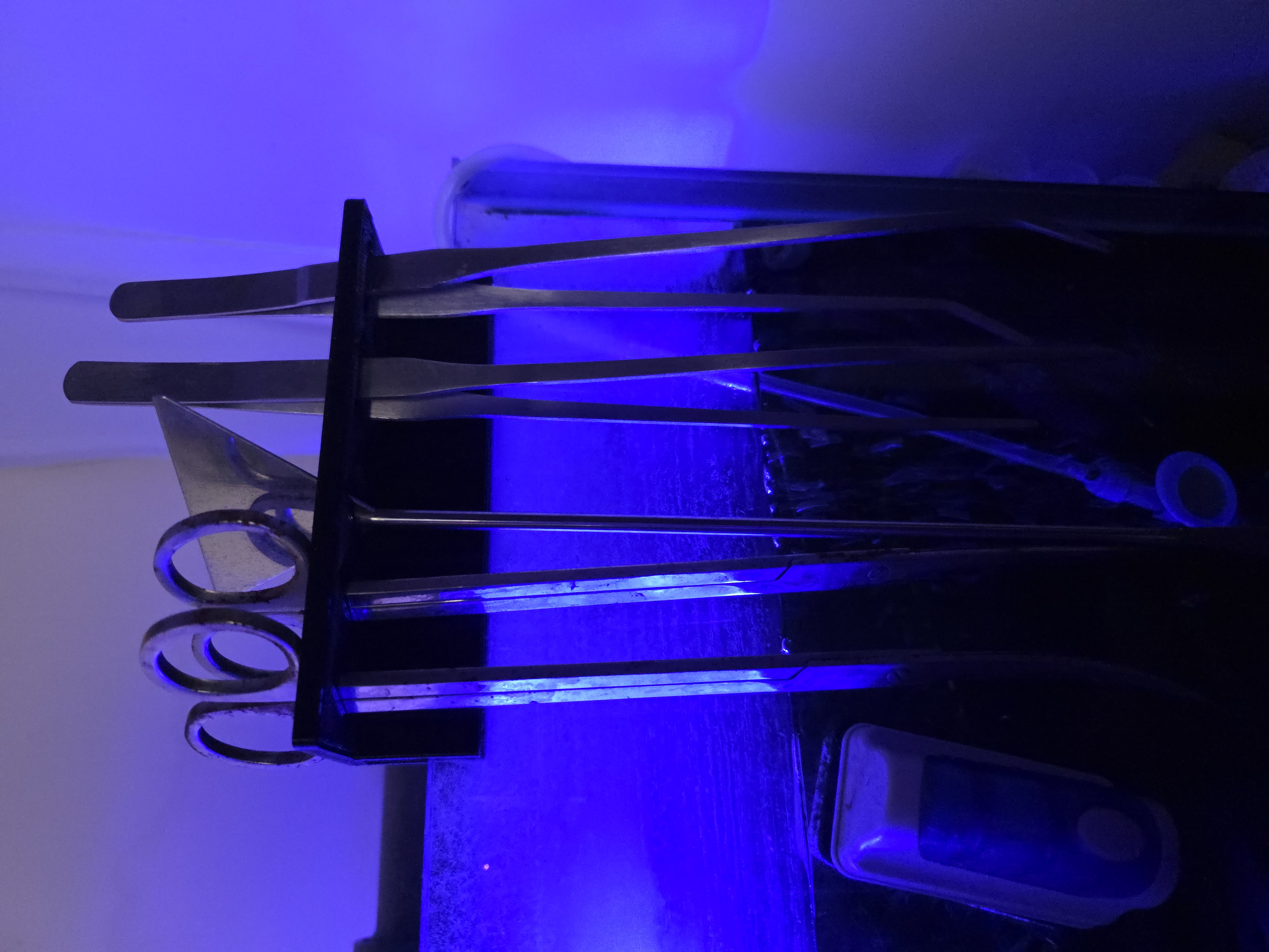 Fish Tank Tool Holder — multiple glass thicknesses