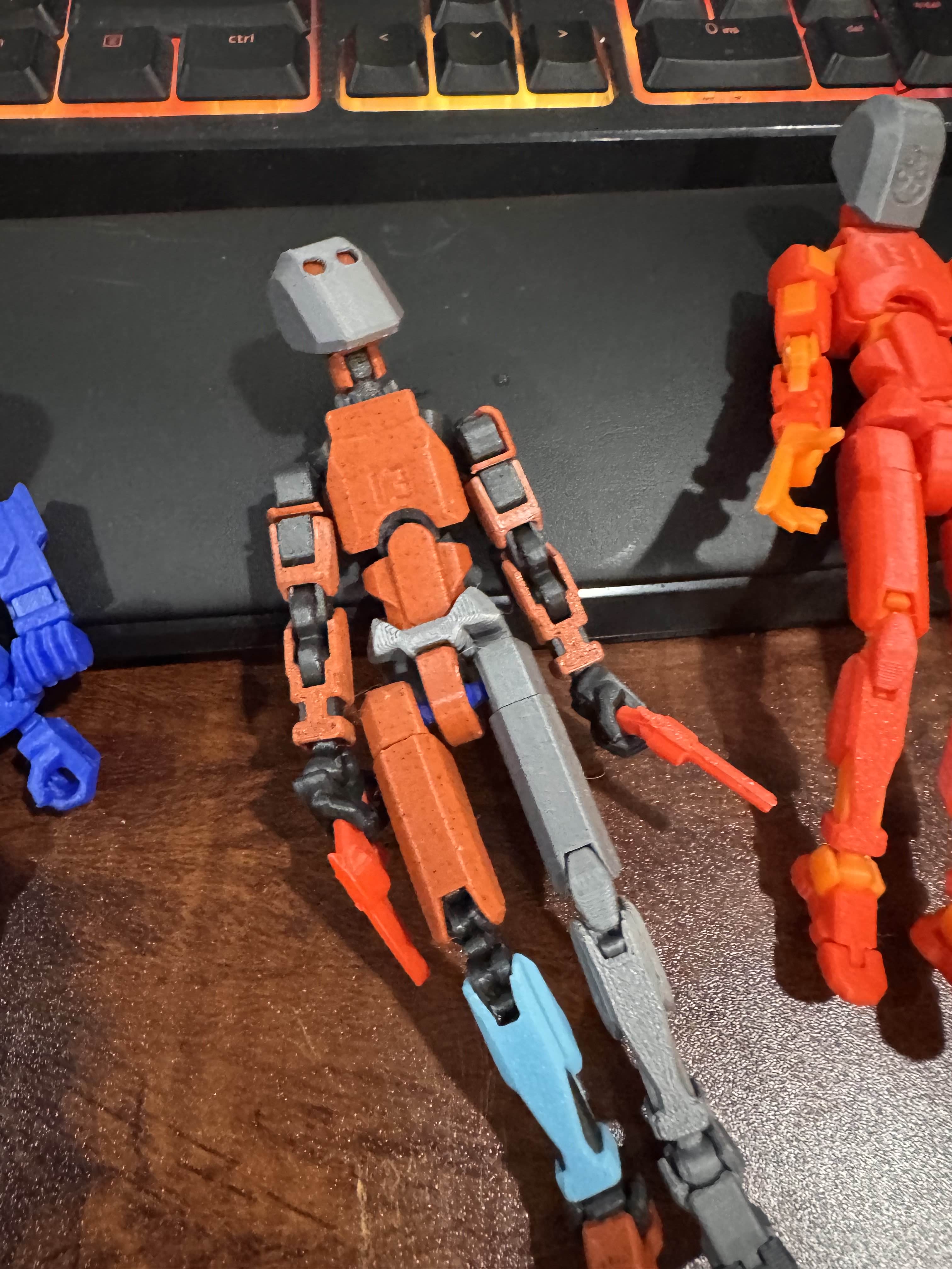 a dummy 13 mask for a gun slinger version