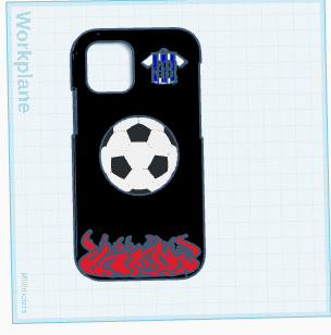 Soccer iPhone 12 pro case magsafe