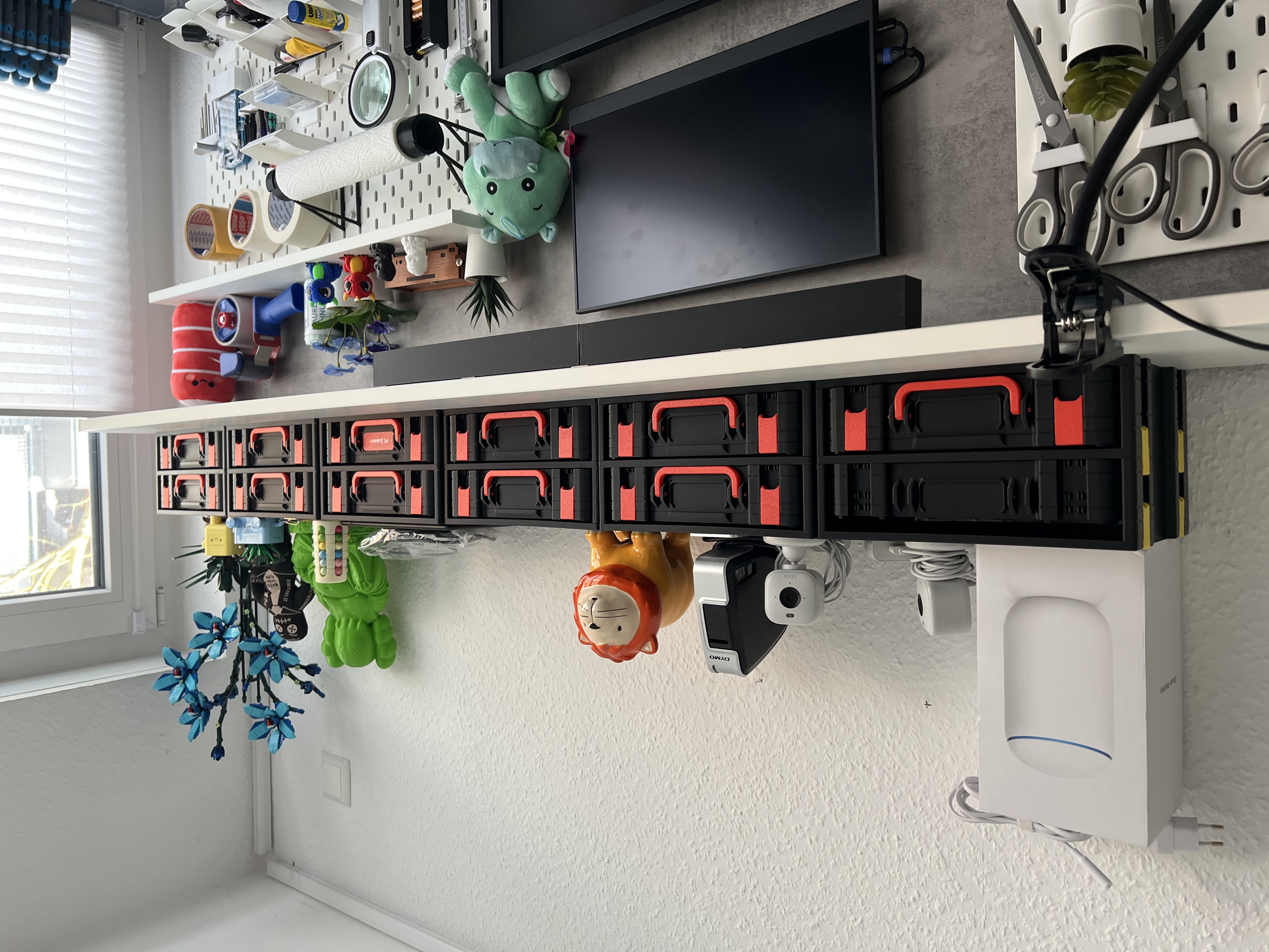 Top Shelf with no Gridholes for Gridfinity Storage Box Shelves (Parametric)