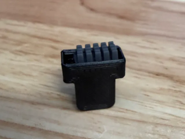 Nozzle Wiper for Anycubic Kobra S1 (A1 mini silicone) - Remix for Microswiss Flowtech nozzle.