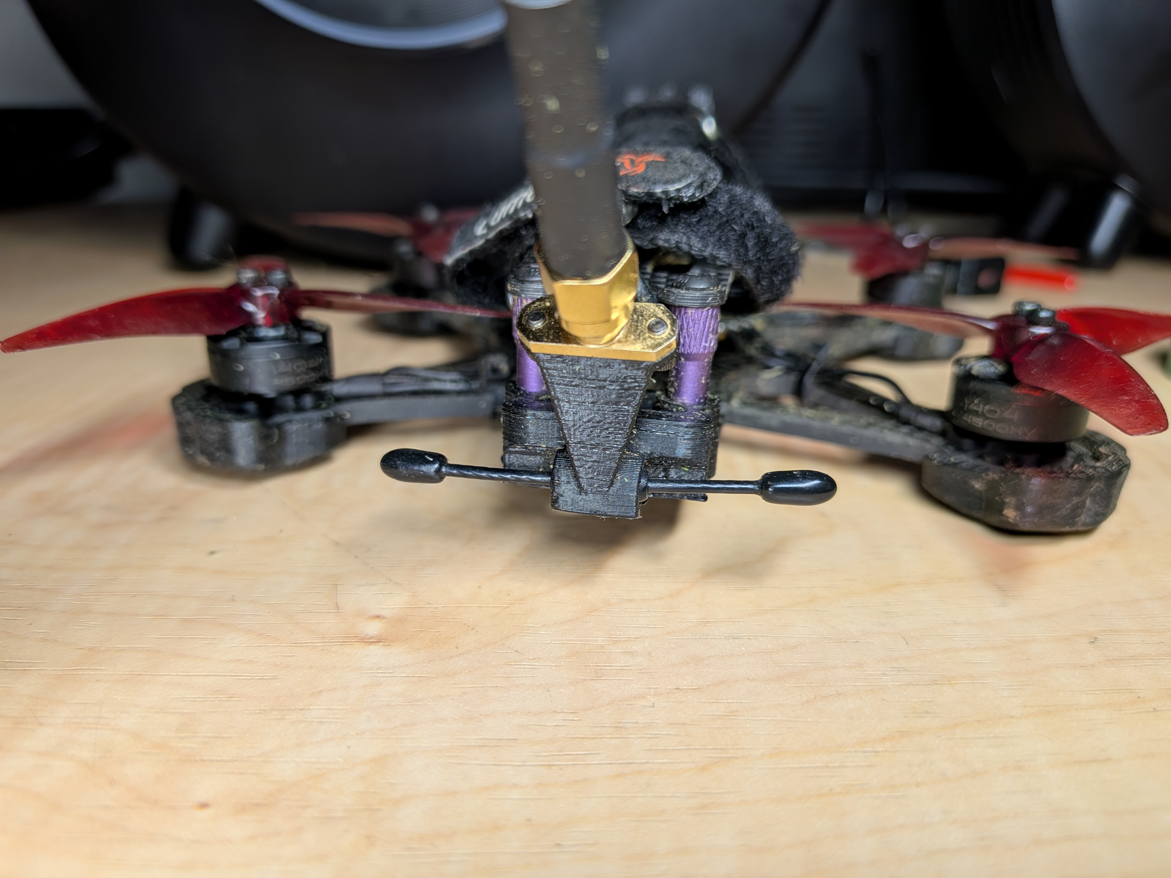 Dual Antenna Mount for Bardwell QAV-S 2 sub250