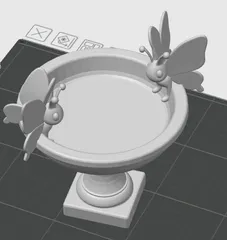 Butterfly Bird Bath