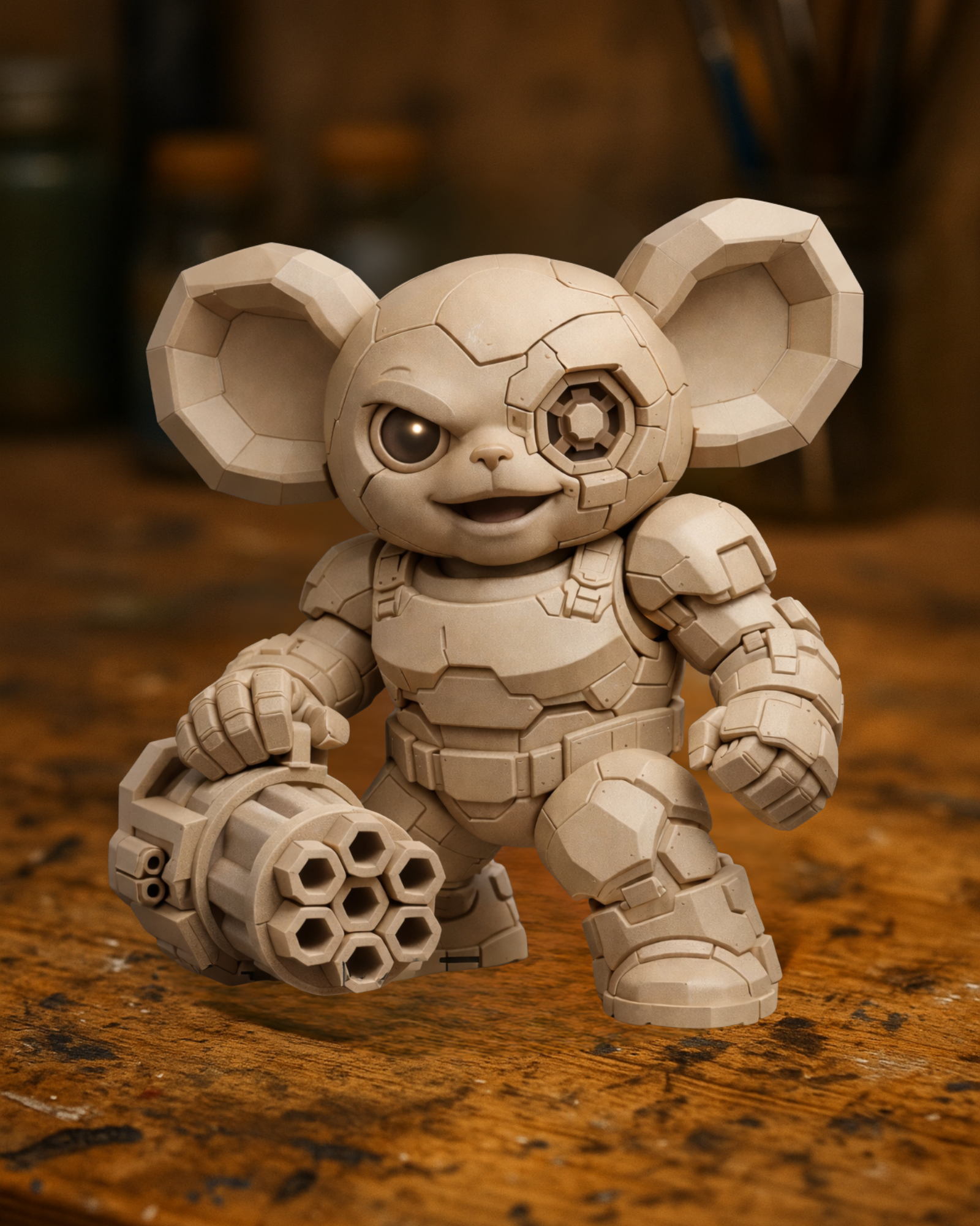 Cheburator – Cheburashka x Terminator Fusion