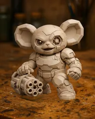 Cheburator – Cheburashka x Terminator Fusion