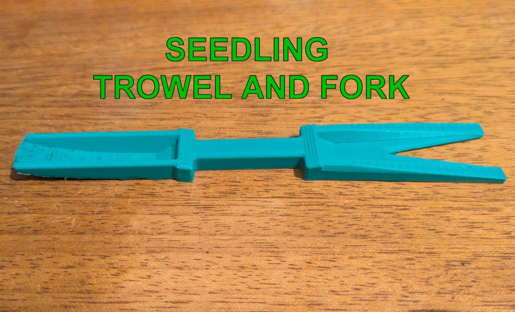 Gardening Tool - Mini Trowel and Fork for Seedlings