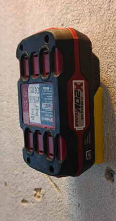 Parkside X20V battery wall mount