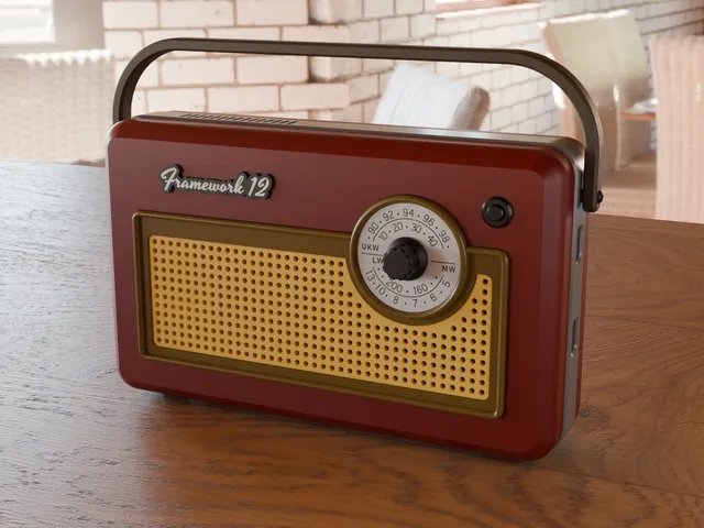 Framework 12 - Vintage Radio Case