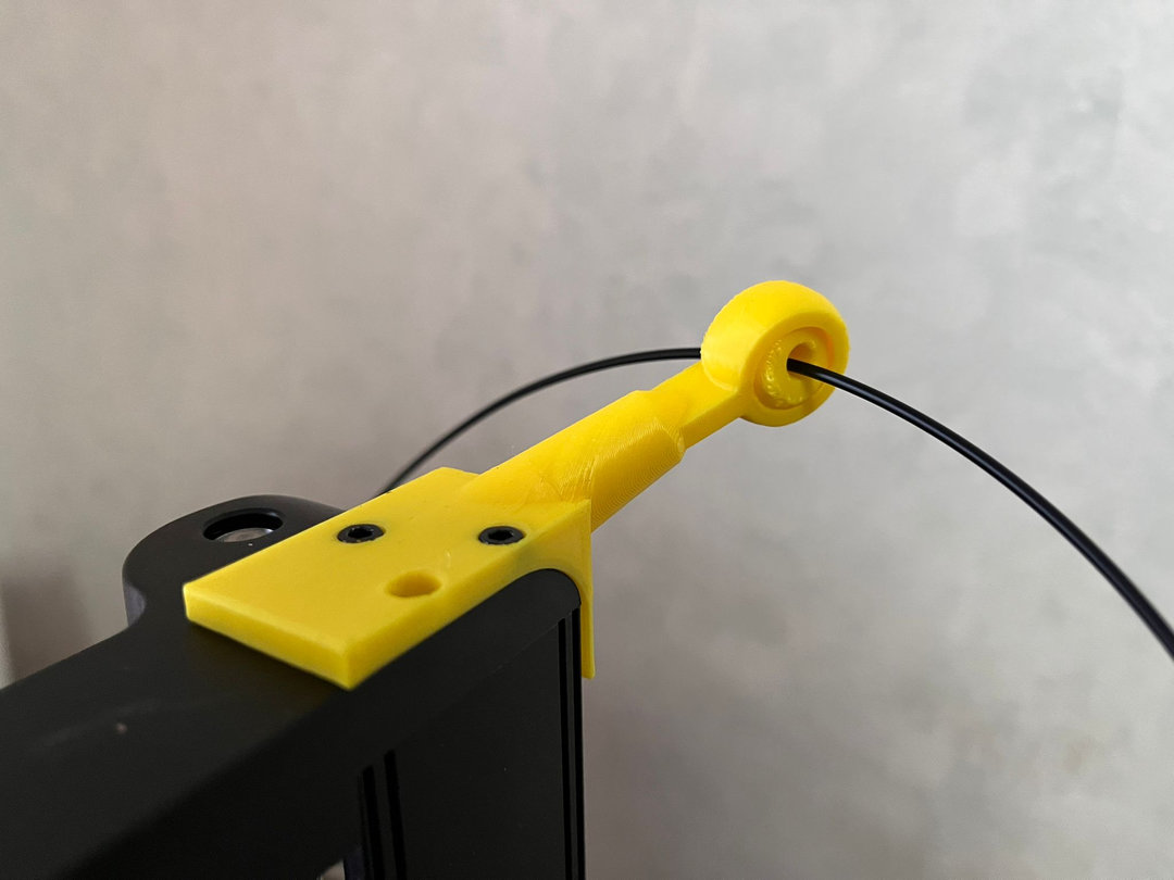 Filament guide for Creality Ender v3 SE right side spool