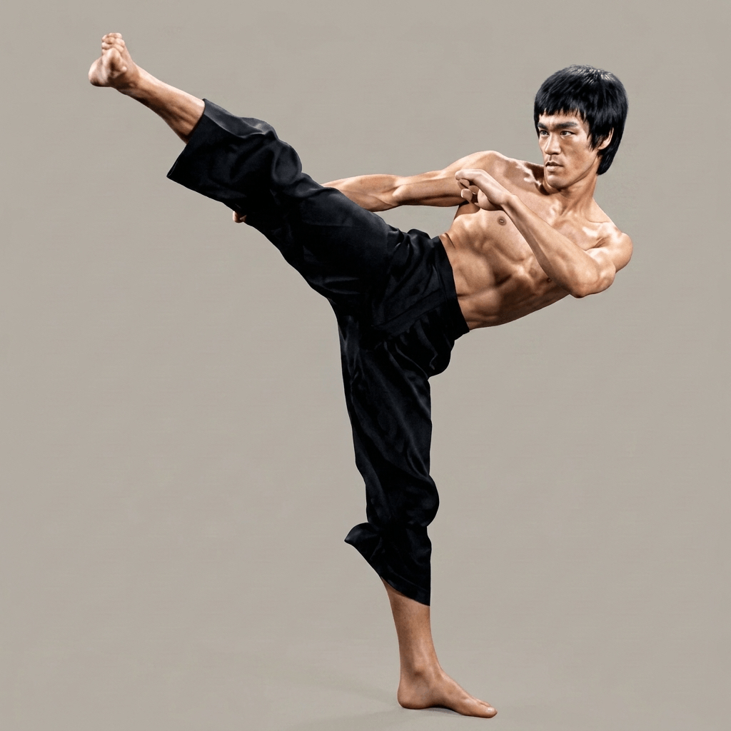 Bruce Lee - High Kick