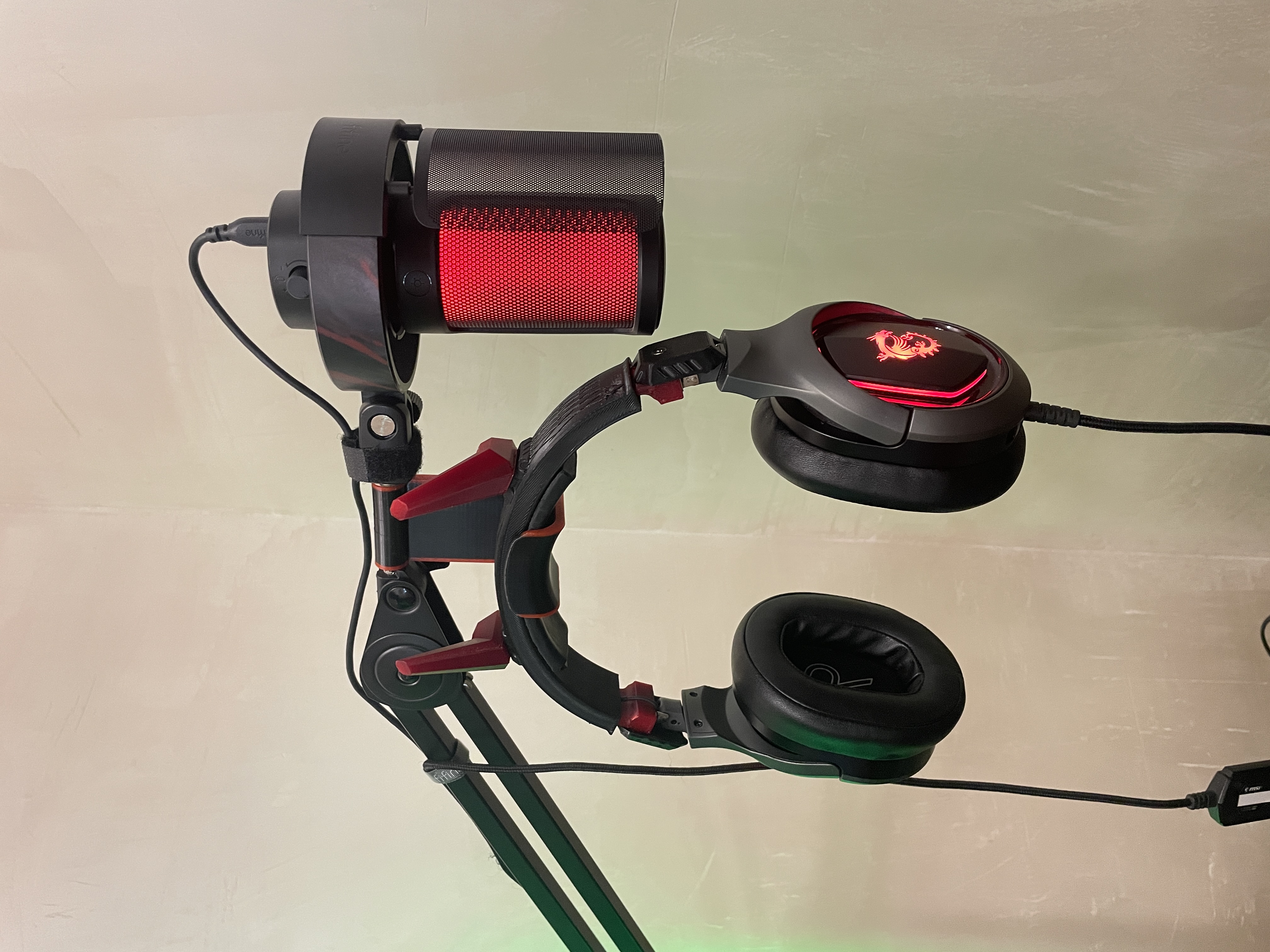 Part for gaming headphones